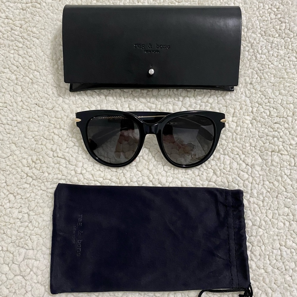 💯% Authentic Rag & Bone New York RNB 1003/S POLARIZED Sunglasses 😎